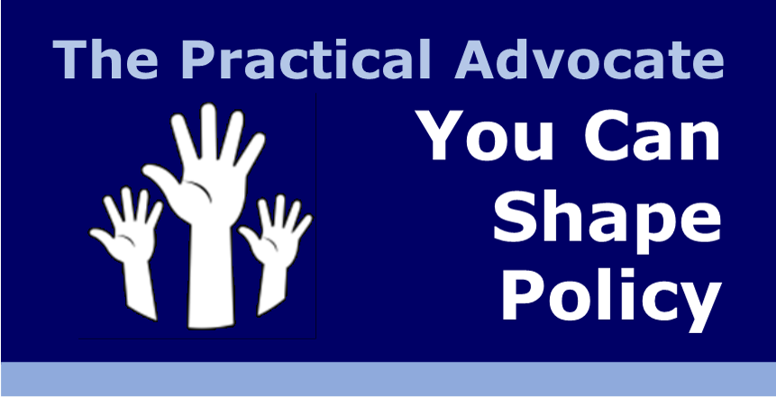 The Practical Advocate You Can Shape Policy
