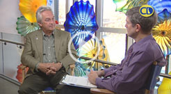 Thumbnail of the video of Delaware Division of the Arts Director Paul Weagraff interviewing Grand Opera House Executive Director Steve Bailey