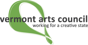 Vermon Arts Council - Working for a creative state Logo
